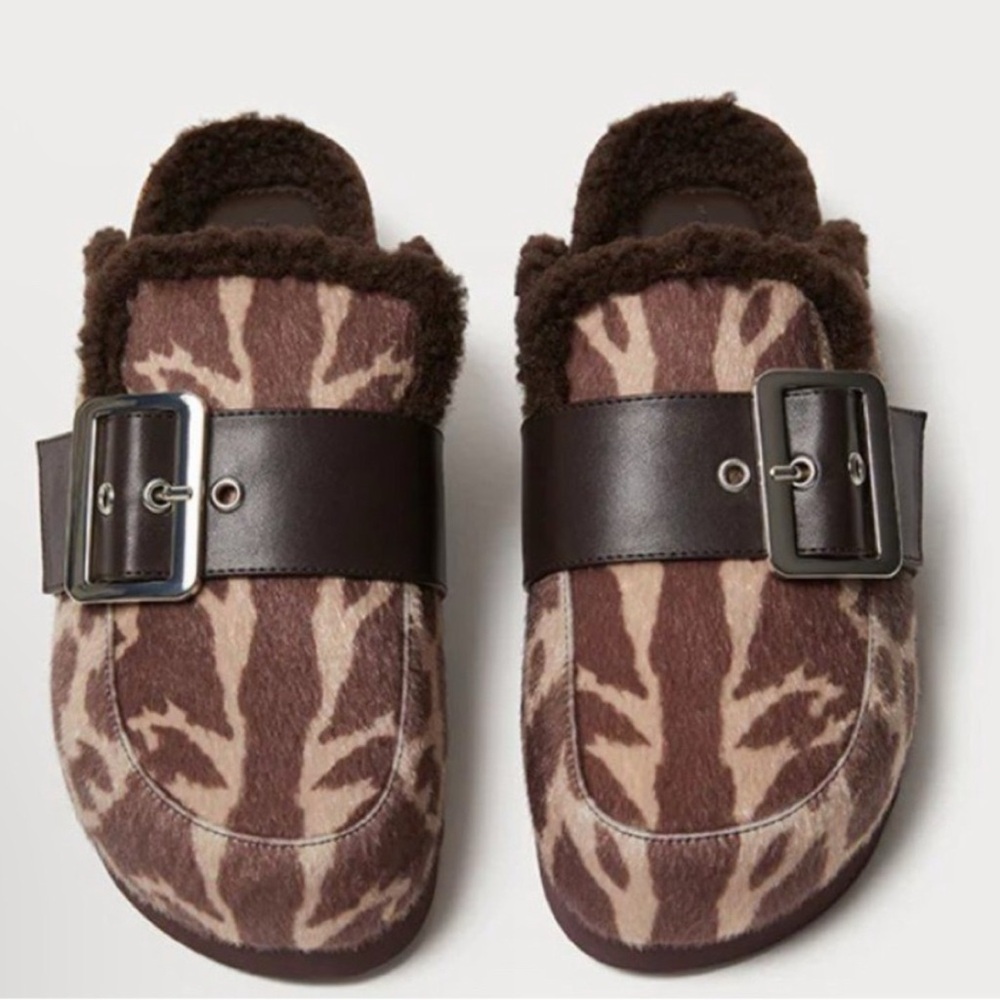 WeWoreWhat Brown Mules
